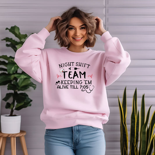 Night Shift Team | Unisex Sweatshirt