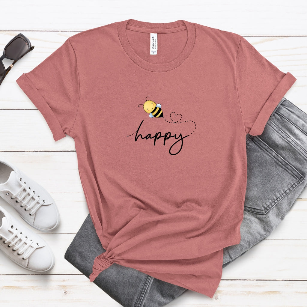 Bee Happy | Unisex T-shirt