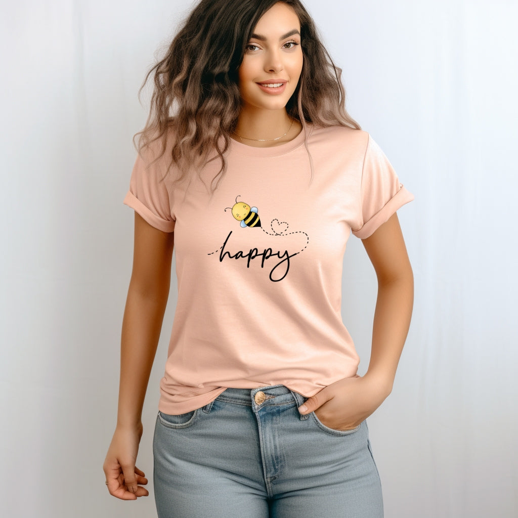 Bee Happy | Unisex T-shirt