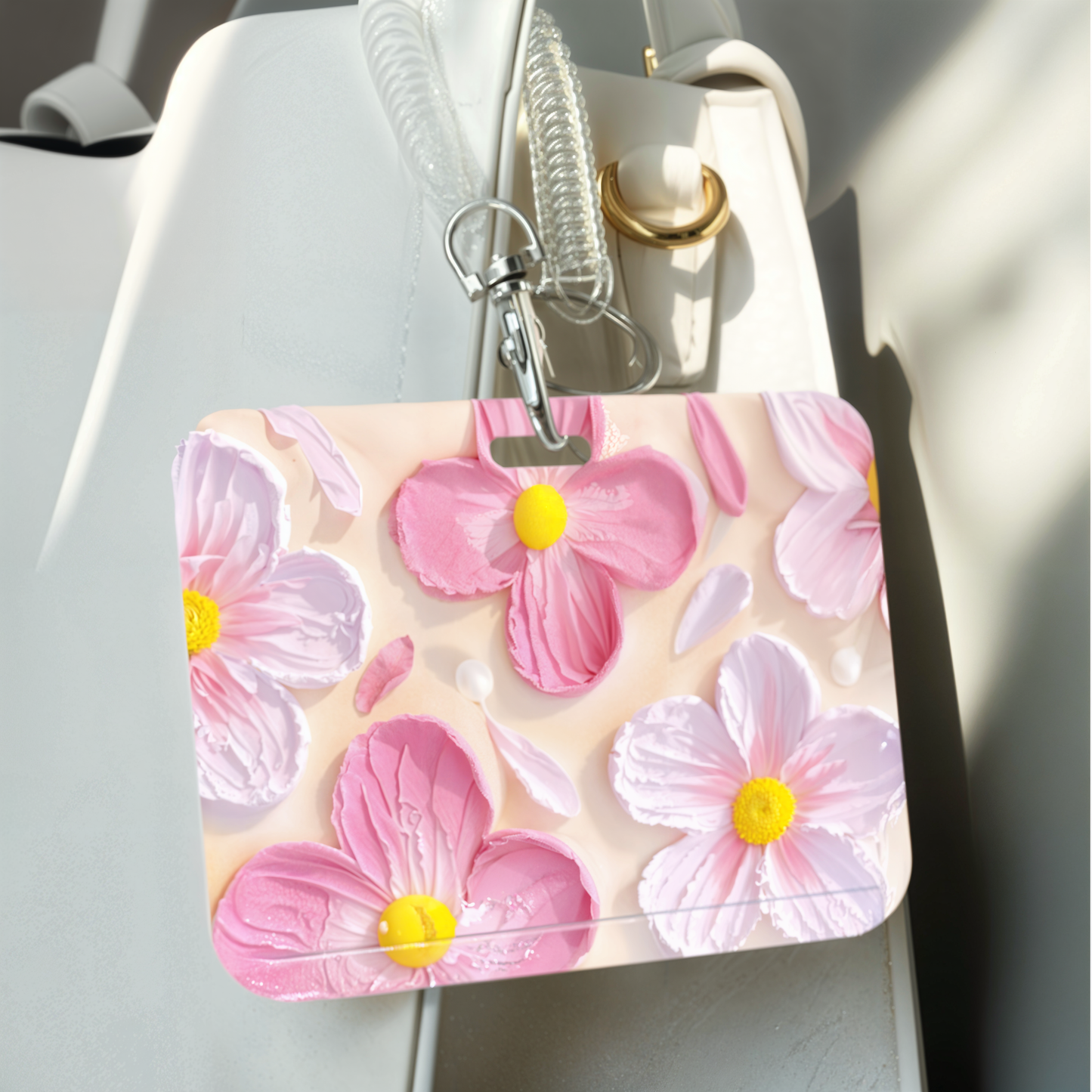 Horizontal Card Holder | Floral Design